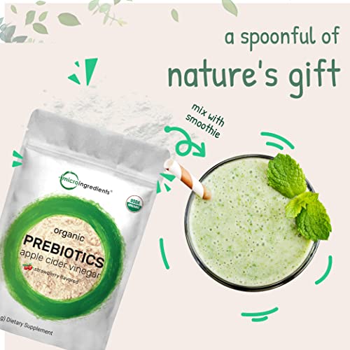 Organic Prebiotics Fiber Powder | 1Lb, 6 in 1 All Natural Plant |...