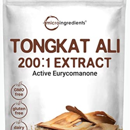 Tongkat Ali Extract 200:1 Concentrate Longjack Powder, 100 Grams,...