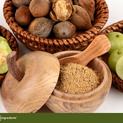 USDA Organic Triphala Powder, 8 Ounce, Organic Formula of Amla, H...