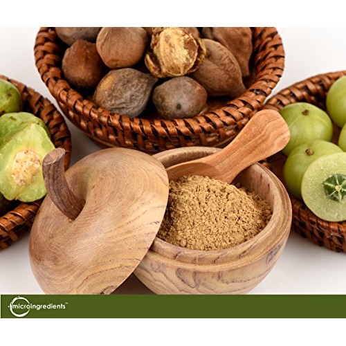 USDA Organic Triphala Powder, 8 Ounce, Organic Formula of Amla, H...