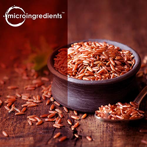 Micro Ingredients Organic Red Yeast Rice Powder, 8 Ounce, Powerfu...