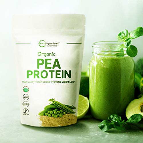 Organic Pea Protein Powder, 1KG 2.2 Pounds, Pea Protein Organic...