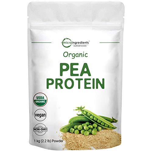 Organic Pea Protein Powder, 1KG 2.2 Pounds, Pea Protein Organic...