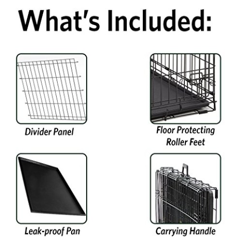 MidWest Homes for Pets Ovation Single Door Dog Crate, 36-Inch