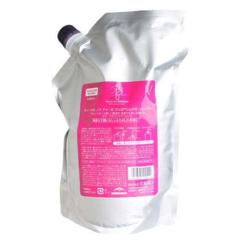 Milbon Deesses Neu Due VelourLuxe Shampoo 33.8 oz with Refill Bo...