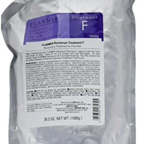 Milbon Hairserum Treatment F 35.3 oz with refill bottle