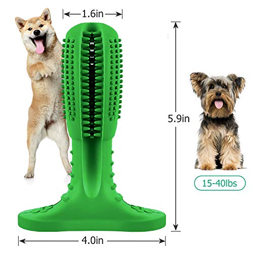 Milecan Upgraded Dog Toothbrush, Chew Toys for Medium Dogs - Dog ...
