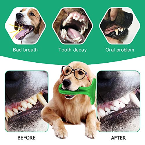 Milecan Upgraded Dog Toothbrush, Chew Toys for Medium Dogs - Dog ...