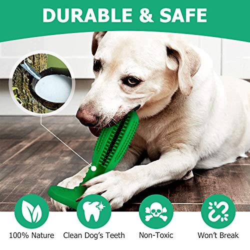 Milecan Upgraded Dog Toothbrush, Chew Toys for Medium Dogs - Dog ...