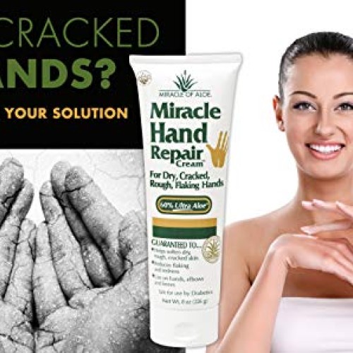 Miracle Hand Repair Cream with 60% UltraAloe 4 Oz 2-Pack