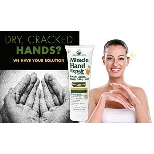 Miracle Hand Repair Cream with 60% UltraAloe 4 Oz 2-Pack