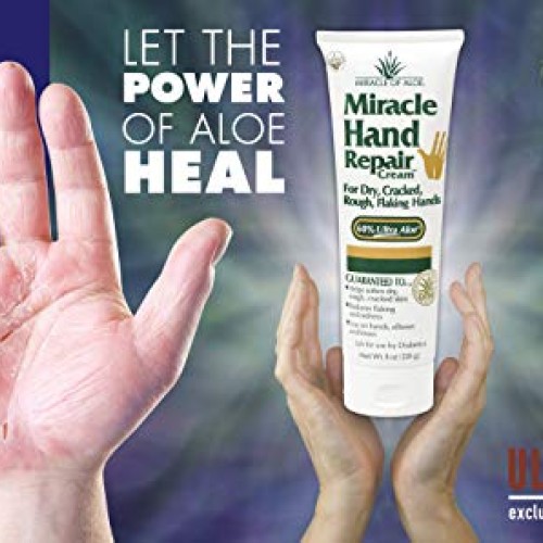 Miracle Hand Repair Cream with 60% UltraAloe 4 Oz 2-Pack