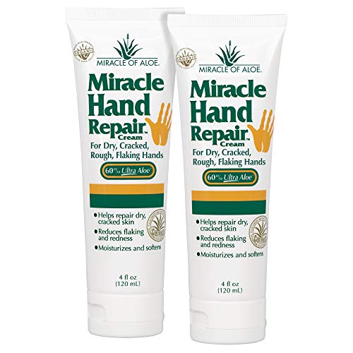 Miracle Hand Repair Cream with 60% UltraAloe 4 Oz 2-Pack