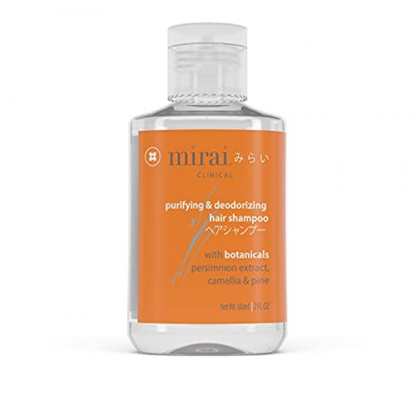 Mirai Clinical Travel-Size Purifying and Deodorizing Hair Shampoo...