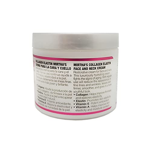 Mirta De Perales Collagen Elastin Cream, 4 Ounce
