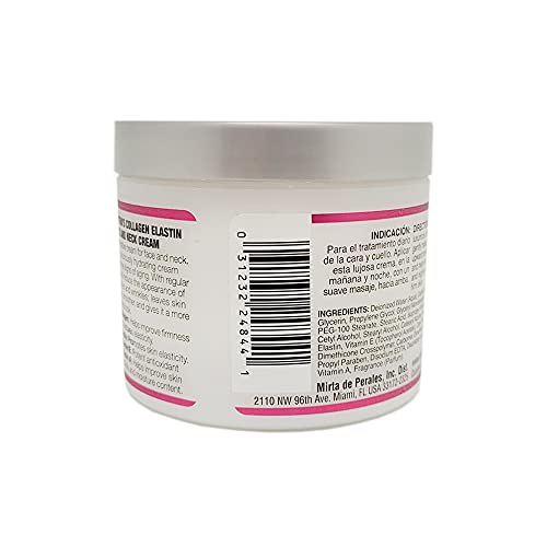 Mirta De Perales Collagen Elastin Cream, 4 Ounce
