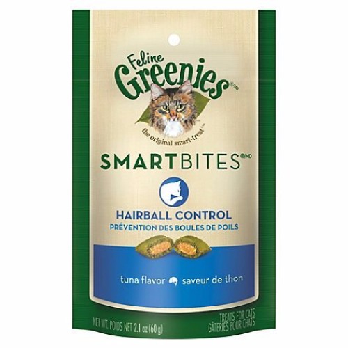 Feline Greenies Smartbites 2.1oz Bag of Cat Treats With Benefits ...