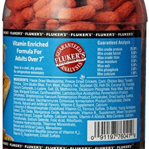 Flukers Buffet Blend Adult Bearded Dragon Formula, 2.9 Ounce Pa...