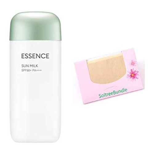 MISSHA All Around Safe Block Essence Sun Milk 2.37 Oz/70Ml + Solt...