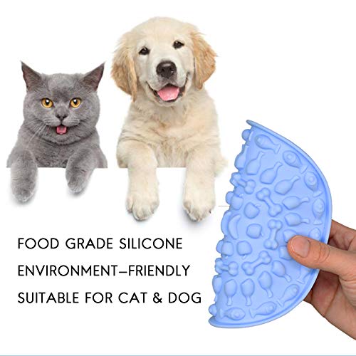 Slow Feeder Pet Licking Pad | Lick Mats with Strong Suction Cups ...