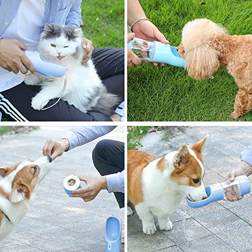 MJuAn Dog Water Bottle for Walking，Dog Travel Water Bottle，port...