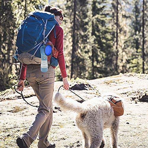 MJuAn Dog Water Bottle for Walking，Dog Travel Water Bottle，port...