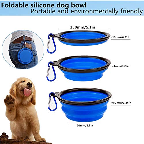 MJuAn Dog Water Bottle for Walking，Dog Travel Water Bottle，port...