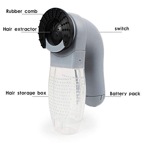 Mocory Electric Pet Grooming Brush Pet Hair Vacuum Clean Portable...