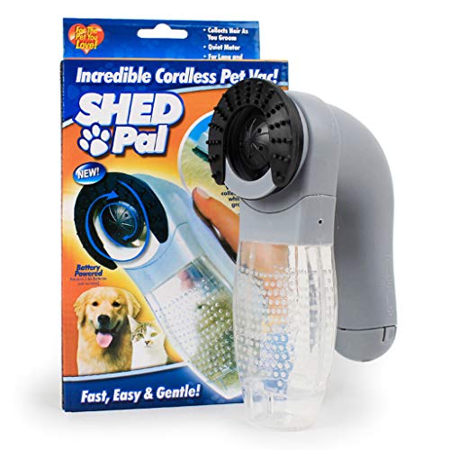 Mocory Electric Pet Grooming Brush Pet Hair Vacuum Clean Portable...
