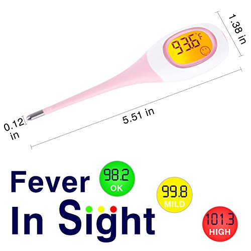 Digital Baby Thermometer Fever Thermometer for Adults Babies Accu...
