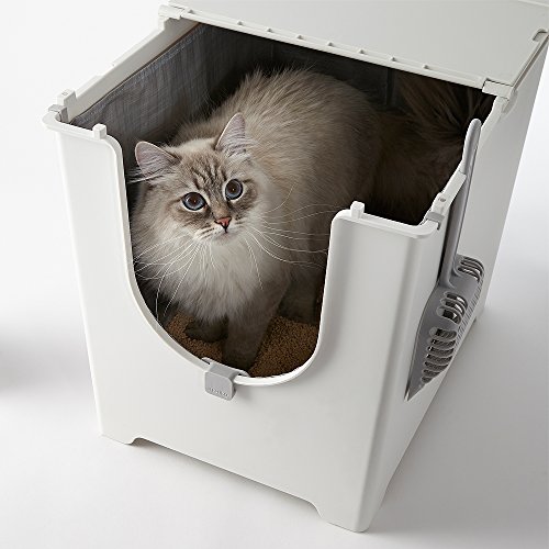 Modkat Flip Litter Box with Scoop and Reusable Liner, 2-Pack