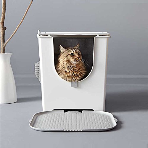 Modkat Flip Litter Box with Scoop and Reusable Liner, 2-Pack