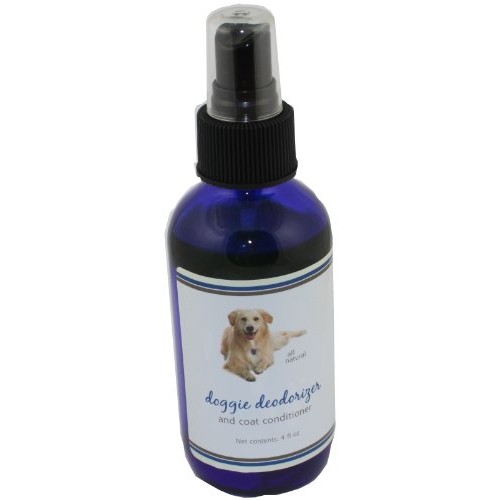 Doggie Deodorizer & Coat Conditioner Spray, 4 Ounce