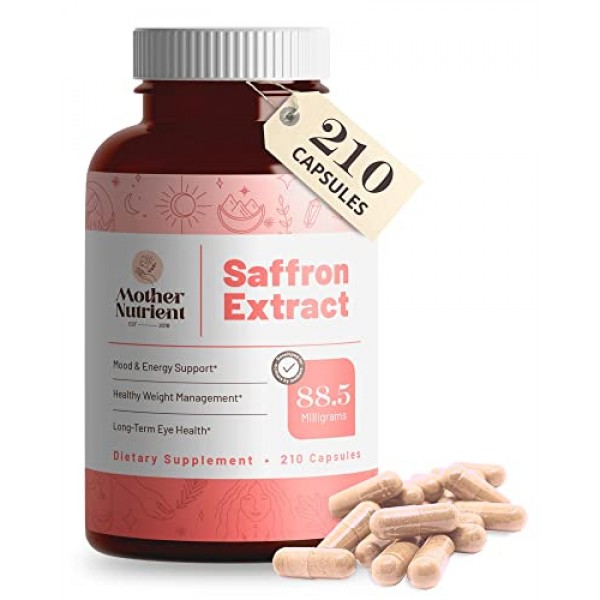Saffron Extract Supplements by Mother Nutrient — Saffron Suppleme...