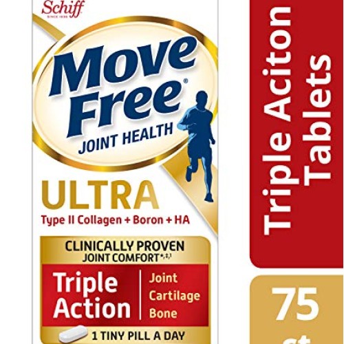 Move Free Type II Collagen, Boron & HA Ultra Triple Action Tablet...