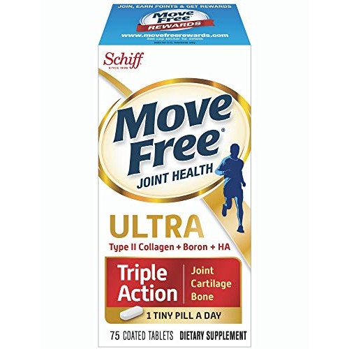 Move Free Type II Collagen, Boron & HA Ultra Triple Action Tablet...