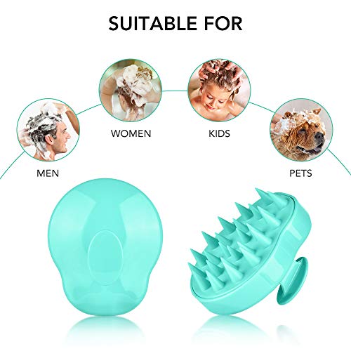 3 Pack Detangling Hair Brush Set, Detangler Brush Comb for Natura...