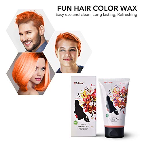 Fun Temporary Hair Color Wax Wash Out Hair Color Hair Dye Wax Hai...