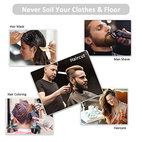 Hair Cutting Cape Umbrella, Ms.Dear Hairdressing Cloak Beard Shav...