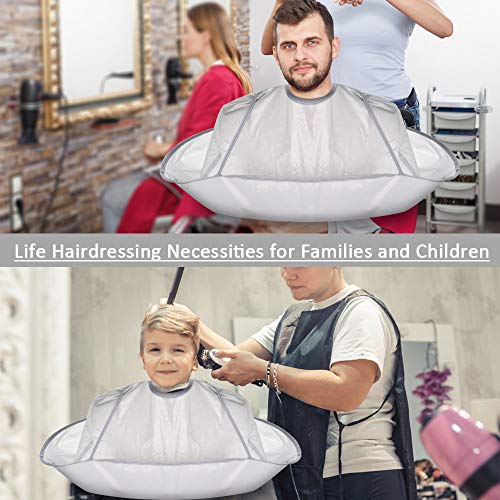 Hair Cutting Cape Umbrella, Ms.Dear Hairdressing Cloak Beard Shav...