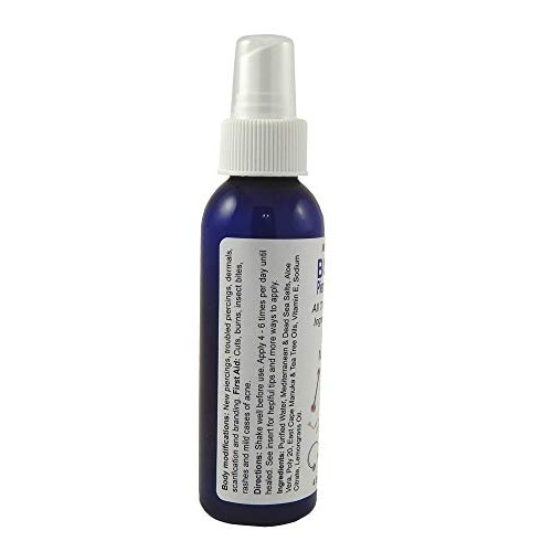 BODY MOD Piercing Aftercare Spray by Mudscuppers - Piercing Care...