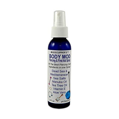 BODY MOD Piercing Aftercare Spray by Mudscuppers - Piercing Care...