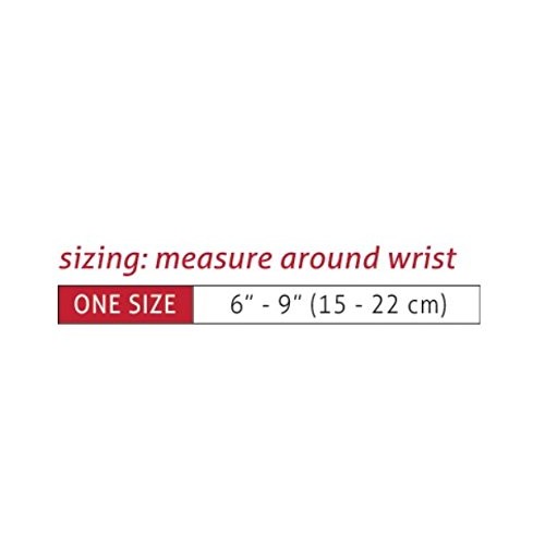 Wrist brace w/splint, black, osfm ea