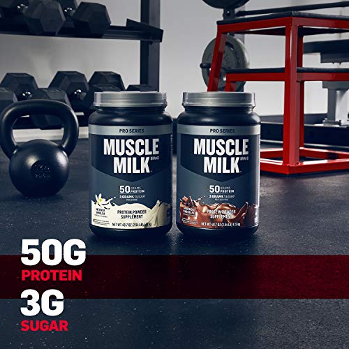 Muscle Milk Pro Series Protein Powder, Intense Vanilla, 50g Prote...
