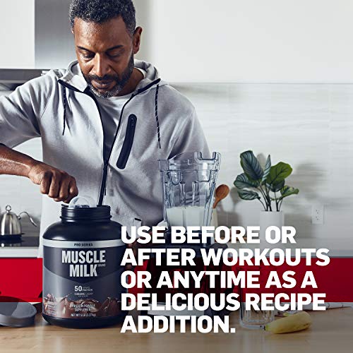 Muscle Milk Pro Series Protein Powder, Intense Vanilla, 50g Prote...