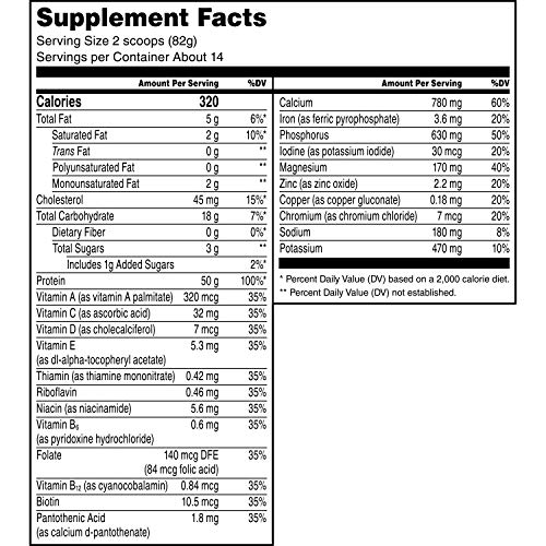 Muscle Milk Pro Series Protein Powder, Intense Vanilla, 50g Prote...