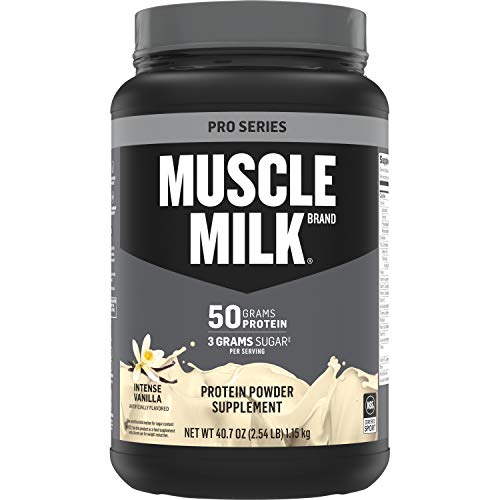 Muscle Milk Pro Series Protein Powder, Intense Vanilla, 50g Prote...