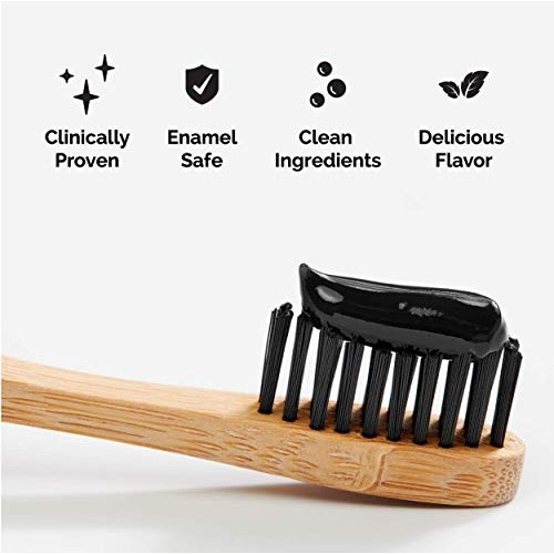 My Magic Mud - Activated Charcoal Toothpaste, Natural, Whitening,...