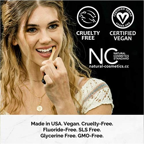 My Magic Mud - Activated Charcoal Toothpaste, Natural, Whitening,...