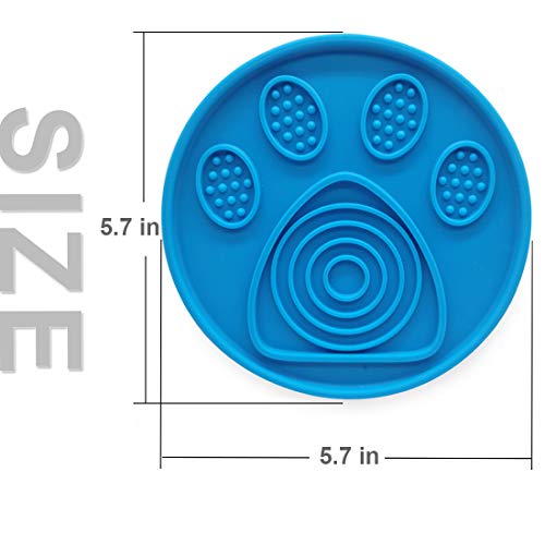 Mycicy Dog Lick Mat, Slow Feeder Dog Mat, Dog Peanut Butter Lick ...